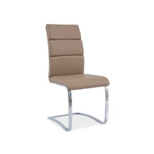 Jídelní židle H456 tmavě béžová SIGNAL meble