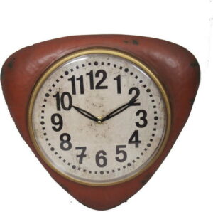 Červené nástěnné hodiny Antic Line Vintage Antic Line