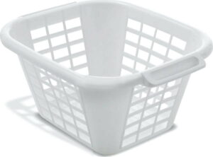 Bílý koš na prádlo Addis Square Laundry Basket