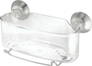 Transparentní samodržící košík iDesign Soap Shower iDesign