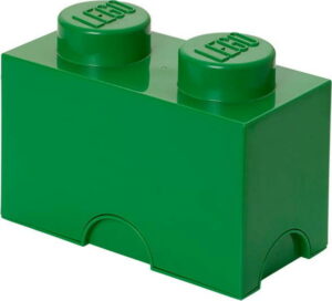 Zelený úložný dvojbox LEGO® LEGO