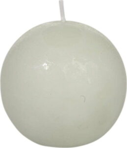 Bílá svíčka J-Line Ball J-Line