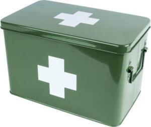 Zelený box na léky PT LIVING Medicine PT LIVING