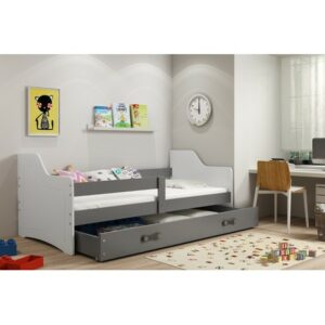 Dětská postel SOFIX 160x80 cm Šedá BMS