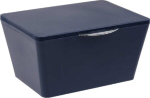 Tmavě modrý koupelnový box Wenko Brasil WENKO