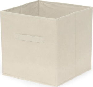 Krémový skládatelný úložný box Compactor Foldable Cardboard Box Compactor