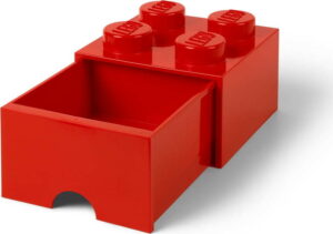 Červený úložný box se šuplíkem LEGO® LEGO