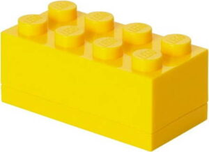 Žlutý úložný box mini LEGO® LEGO