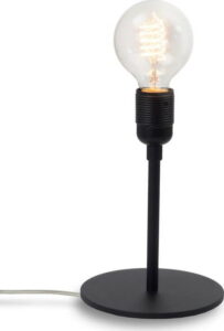 Černá stolní lampa Bulb Attack Uno Basic Bulb Attack