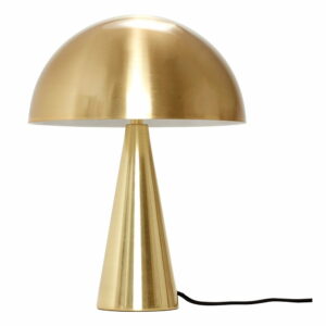 Stolní lampa ve zlaté barvě Hübsch Herho Hübsch
