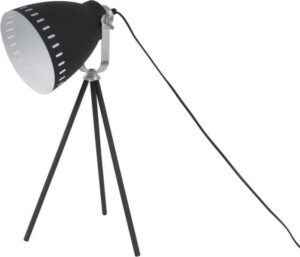Černá stolní lampa Leitmotiv Tristar Leitmotiv