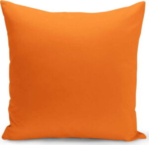 Cihlově oranžový polštář s výplní Lisa