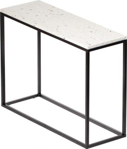 Konzolový stolek s kamennou deskou RGE Bianco RGE