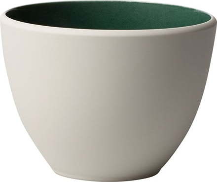 Bílo-zelený porcelánový šálek Villeroy & Boch Uni