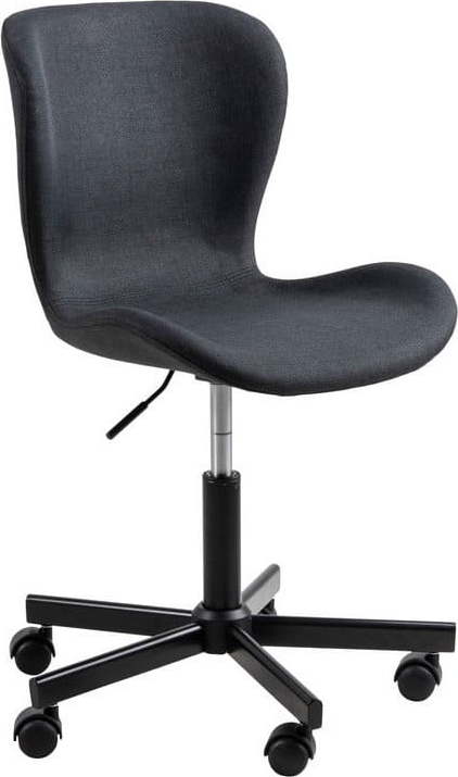 Černá kancelářská židle na kolečkách Actona Batilda Actona