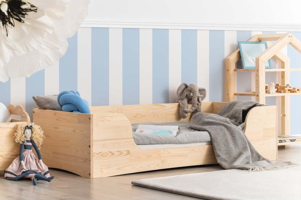 Dětská postel z borovicového dřeva Adeko Pepe Dan