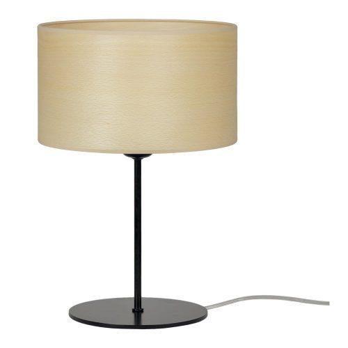 Béžová stolní lampa z přírodní dýhy Sotto Luce Tsuri S Light