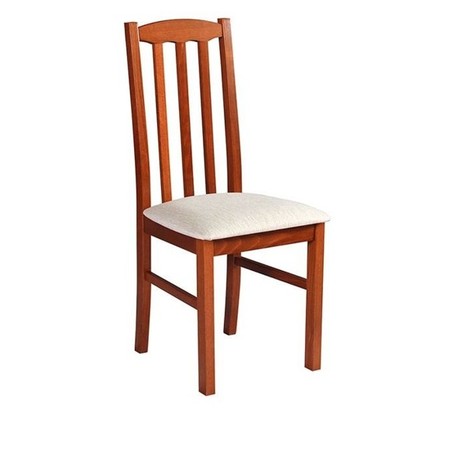 Jídelní židle BOSS 12 Bílá Tkanina 2 MIX-DREW