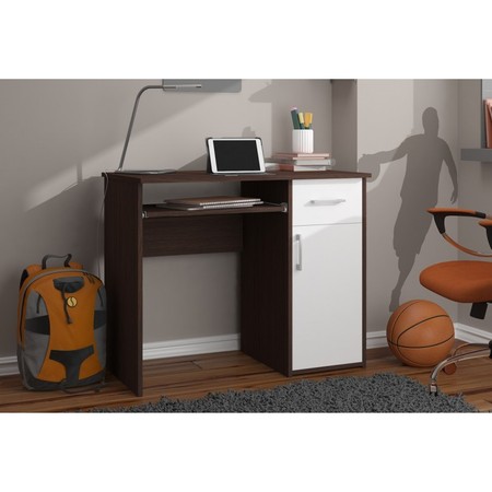 Počítačový stůl PIN wenge/bílá Akord