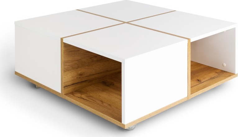 Konferenční stolek z dubového dřeva SKANDICA Korsa SKANDICA