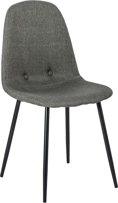 Sada 2 tmavě šedých jídelních židlí loomi.design Lissy loomi.design