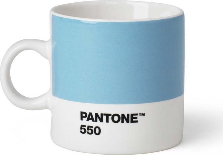 Světle modrý hrnek Pantone Espresso
