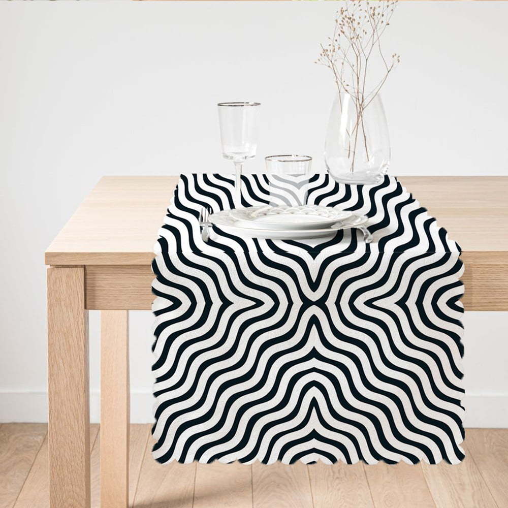 Běhoun na stůl Minimalist Cushion Covers Zigzag