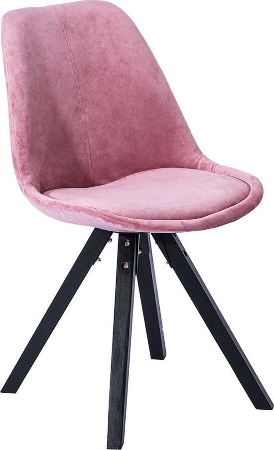 Sada 2 růžových jídelních židlí loomi.design Dima loomi.design