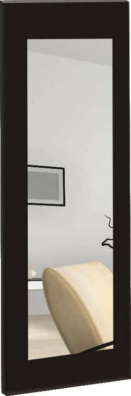 Nástěnné zrcadlo s černým rámem Oyo Concept Chiva