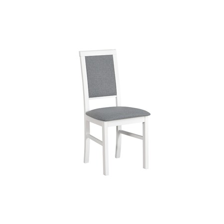 Jídelní židle NILO 3 Bílá Tkanina 10 MIX-DREW