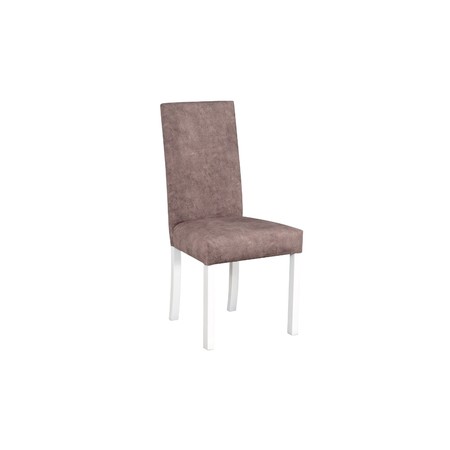 Jídelní židle ROMA 2 Bílá Tkanina 10 MIX-DREW