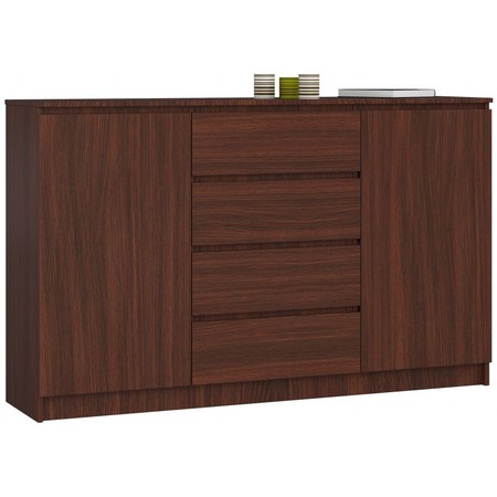 Komoda K160 2D4SZ wenge Akord