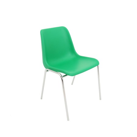 Konferenční židle Maxi chrom Zelená Mazur