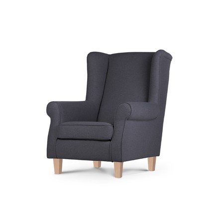 Křeslo ušák MILES Béžová Signal-nabytek