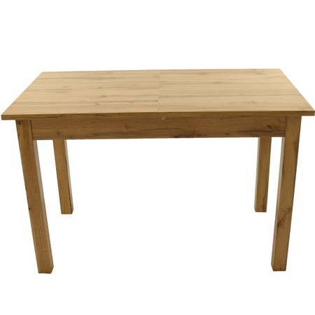 Rozkládací jídelni stůl KEVIN 120 cm - dub artisan TOP Nábytek