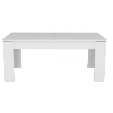 Rozkládací stůl Bella 180 cm - bílá matná TOP Nábytek