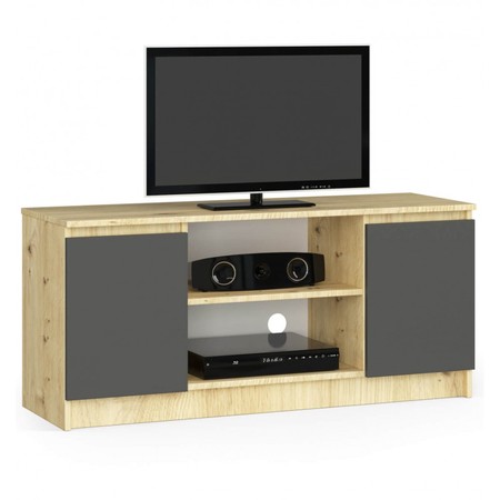 TV stolek RTV K120 artisan oak/grafit-šedá Akord