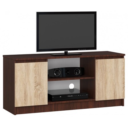 TV stolek RTV K120 wenge/dub sonoma Akord