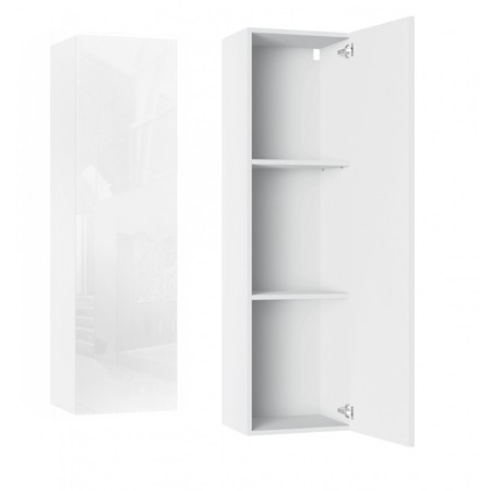 TV stolek VIDA 8  140 cm - bílá lesk TOP Nábytek