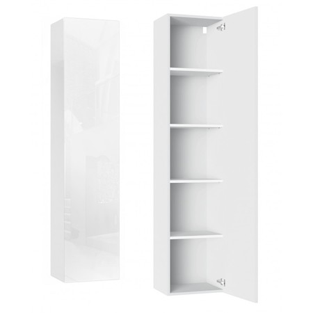 TV stolek VIDA 9 180 cm - bílá lesk TOP Nábytek