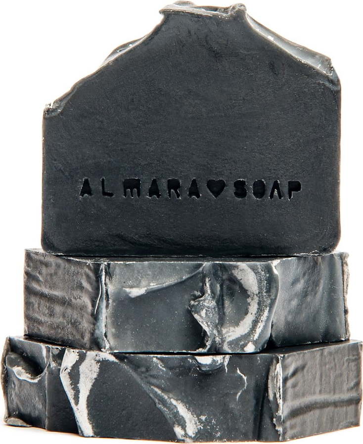 Ručně vyráběné přírodní mýdlo Almara Soap Black As My Soul Almara Soap