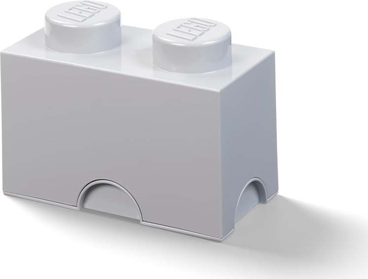 Šedý úložný dvojbox LEGO® LEGO