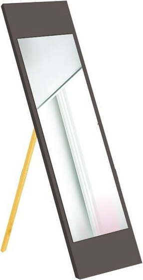 Stojací zrcadlo s hnědým rámem Oyo Concept