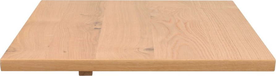 Dřevěná přídavná prodlužovací deska v dubovém dekoru k jídelnímu stolu Rowico Melfort Rowico