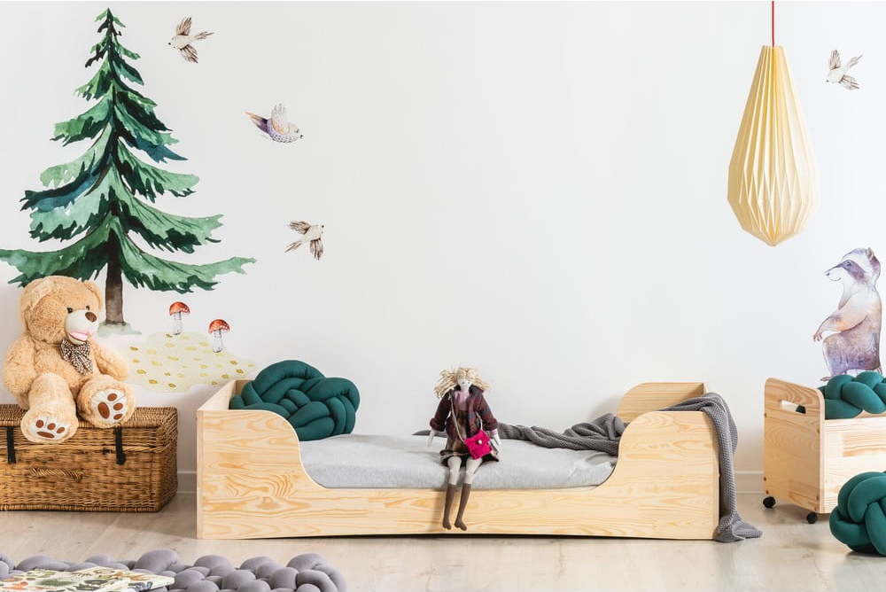Dětská postel z borovicového dřeva Adeko Pepe Frida