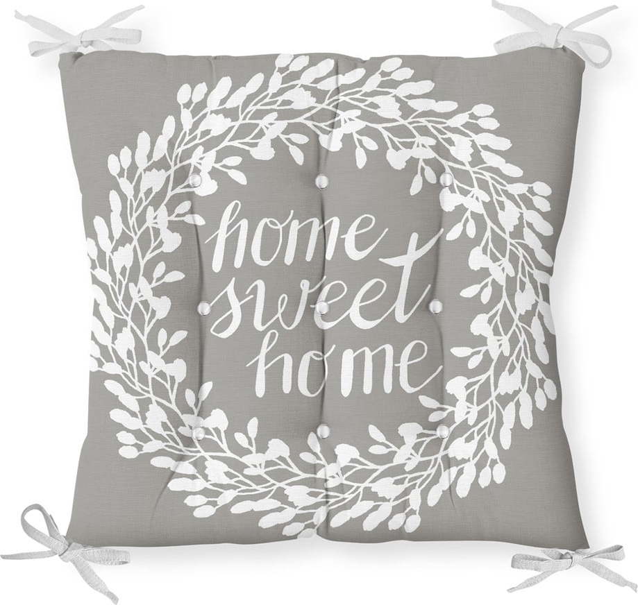 Podsedák na židli Minimalist Cushion Covers Gray Sweet Home