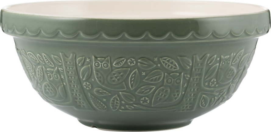 Zelená mísa z kameniny Mason Cash In the Forest