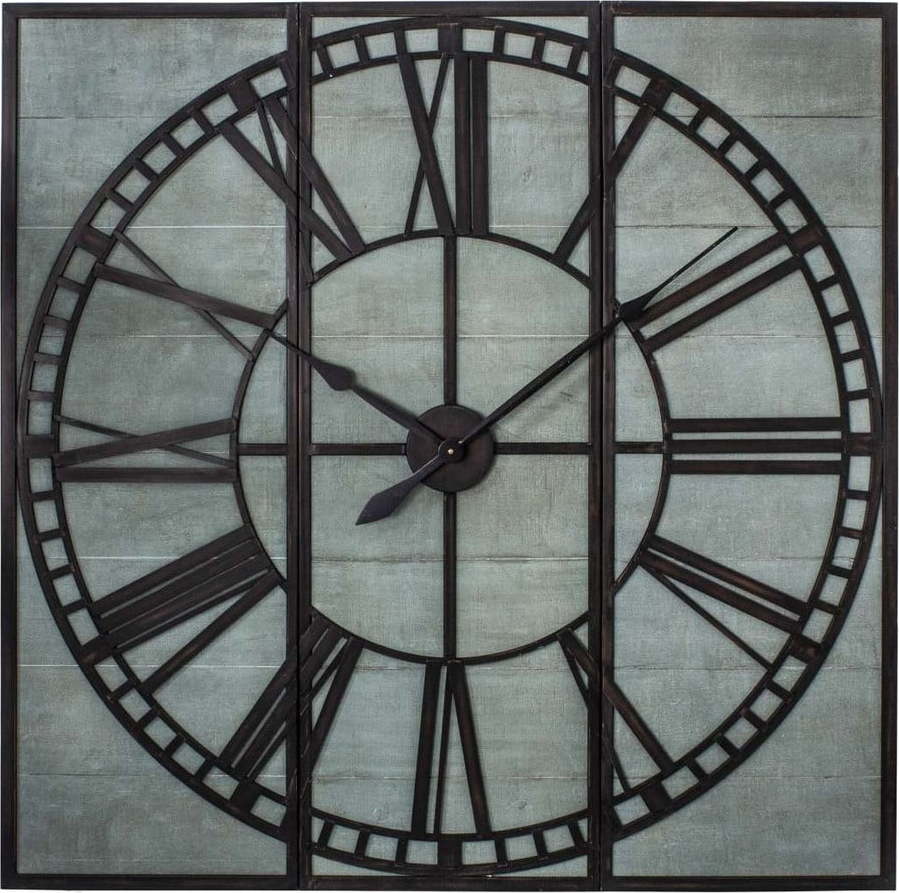3dílné nástěnné hodiny Antic Line Industrielle