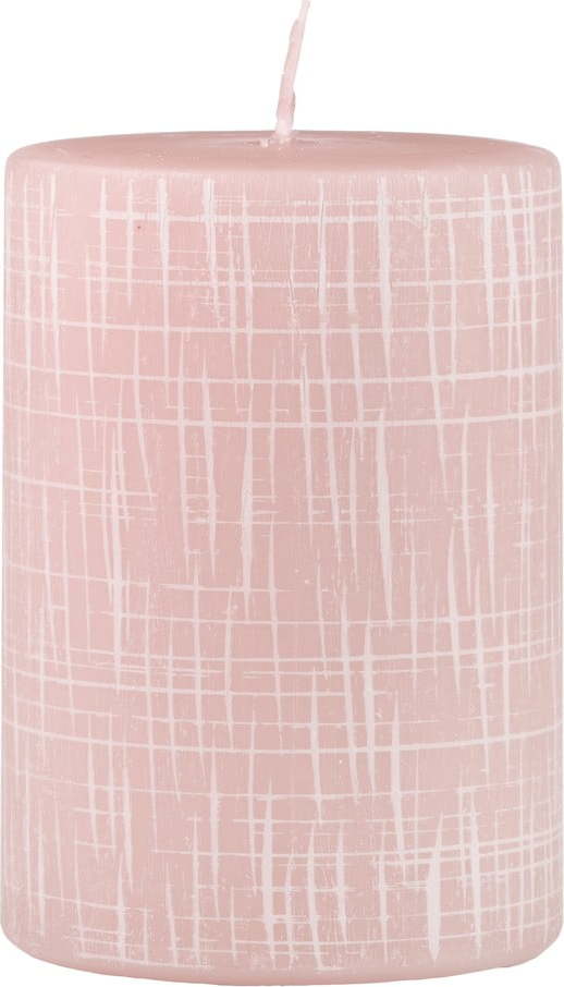 Růžová svíčka Unipar Element