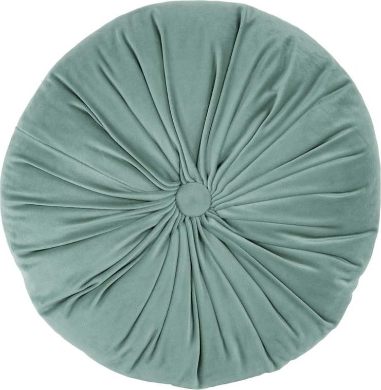 Zelený sametový dekorativní polštář Tiseco Home Studio Velvet